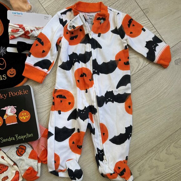 Halloween Baby Outfits and Essentials Bundle NWT - Picture 8 of 16